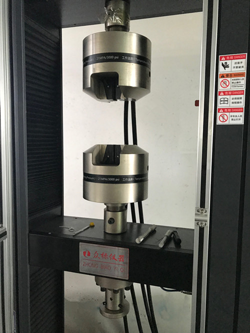 20噸平推式液壓夾緊微機(jī)控制電子萬能試驗機(jī)
